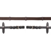 Schockemöhle Zügel mit Stops Dunkelbraun/Silber Schockemöhle Zügel mit Stops Dunkelbraun/Silber