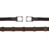 Schockemöhle Zügel Warendorf Dunkelbraun/Silber Schockemöhle Zügel Warendorf Dunkelbraun/Silber