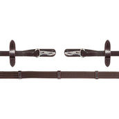 Schockemöhle Zügel Neo Line Clip Braun/Silber Schockemöhle Zügel Neo Line Clip Braun/Silber