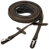 Schockemöhle Zügel Neo Line Gummi Clip Braun/Silber Schockemöhle Zügel Neo Line Gummi Clip Braun/Silber