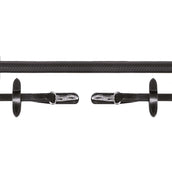 Schockemöhle Zügel Neo Line Gummi Clip Schwarz/Silber Schockemöhle Zügel Neo Line Gummi Clip Schwarz/Silber