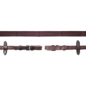 Schockemöhle Zügel Durasoft Grip Gummi Dunkelbraun/Silber Schockemöhle Zügel Durasoft Grip Gummi Dunkelbraun/Silber