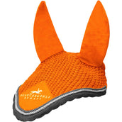 Schockemöhle Fliegenhaube Neo Star Orange/Logo Schockemöhle Fliegenhaube Neo Star Orange/Logo