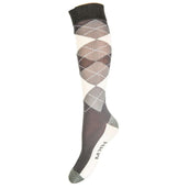 HKM Reitsocken Check Classico Grau/Vanille HKM Reitsocken Check Classico Grau/Vanille