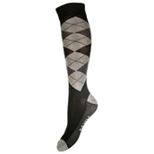 HKM Reitsocken Check Classico Schwarz/Grau/Anthrazit HKM Reitsocken Check Classico Schwarz/Grau/Anthrazit