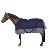 EQUITHÈME Turnout Rug Tyrex 600D 0g Navy/Grau Dots EQUITHÈME Turnout Rug Tyrex 600D 0g Navy/Grau Dots