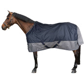 EQUITHÈME Outdoordecke Tyrex 600 D Polar Fleece 0g Blau/Grau EQUITHÈME Outdoordecke Tyrex 600 D Polar Fleece 0g Blau/Grau