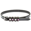 Schwarz Lack/Amethyst