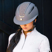 Imperial Riding Reithelm IRHOlania Deluxe Big Visor Grau Imperial Riding Reithelm IRHOlania Deluxe Big Visor Grau