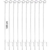 Ako Metallpfahl Weiß Ako Metallpfahl Weiß