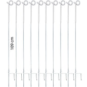 Ako Metallpfahl Weiß Ako Metallpfahl Weiß