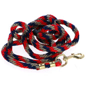 Harry's Horse Anbindestrick Comfort Blau/Rot/Beige Harry's Horse Anbindestrick Comfort Blau/Rot/Beige