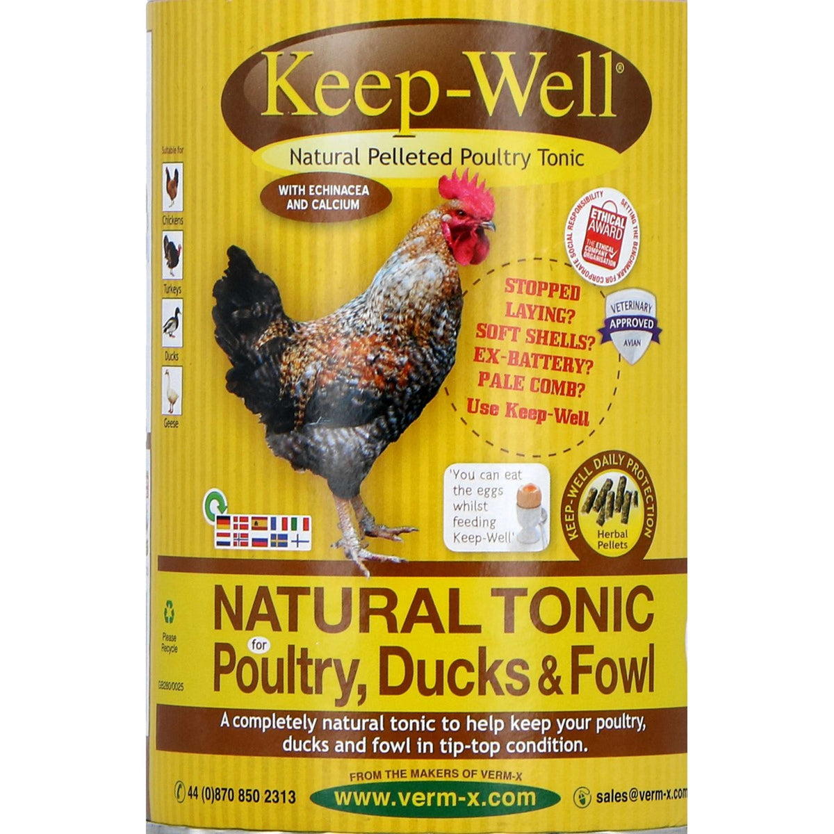 Keep-Well für Geflügel