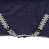 Bucas Freedom Turnout Full Neck 300g Navy/Silber Bucas Freedom Turnout Full Neck 300g Navy/Silber