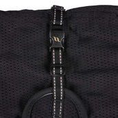 Back on Track Decke, feinmaschig Schwarz Back on Track Decke, feinmaschig Schwarz