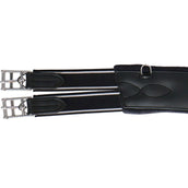 Acavallo Sattelgurt Comfort Gel mit Bauchlatz Schwarz Acavallo Sattelgurt Comfort Gel mit Bauchlatz Schwarz