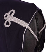 HKM Fleecedecke mit Kragen Dunkelblau HKM Fleecedecke mit Kragen Dunkelblau