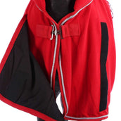 HKM Fleecedecke mit Kragen Rot HKM Fleecedecke mit Kragen Rot