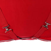 HKM Fleecedecke mit Kragen Rot HKM Fleecedecke mit Kragen Rot