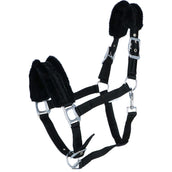 HKM Nylonhalfter Glitter mit Polarfleece Polsterung Schwarz HKM Nylonhalfter Glitter mit Polarfleece Polsterung Schwarz