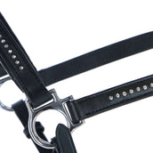Harry's Horse Halfter Finesse Crystal Leder Schwarz Harry's Horse Halfter Finesse Crystal Leder Schwarz