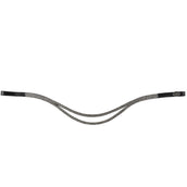 Kavalkade Stirnband schmal zweigeteilt Steine Weiß Kavalkade Stirnband schmal zweigeteilt Steine Weiß