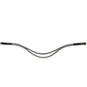 Kavalkade Stirnband schmal zweigeteilt Steine Weiß Kavalkade Stirnband schmal zweigeteilt Steine Weiß