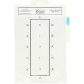 Shires Dressur Übungstafel Weiß Shires Dressur Übungstafel Weiß