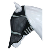 Shires Fliegenmaske mit Nase und Ohne Ohren Schwarz Shires Fliegenmaske mit Nase und Ohne Ohren Schwarz