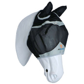 Shires Fliegenmaske mit Ohren Mesh Schwarz Shires Fliegenmaske mit Ohren Mesh Schwarz