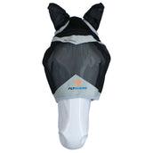 Shires Fliegenmaske mit Ohren Mesh Schwarz Shires Fliegenmaske mit Ohren Mesh Schwarz