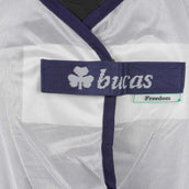 Bucas Freedom Fly Sheet Full Neck Silber Bucas Freedom Fly Sheet Full Neck Silber