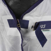 Bucas Freedom Fly Sheet Full Neck Silber Bucas Freedom Fly Sheet Full Neck Silber