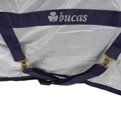 Bucas Freedom Fly Sheet Full Neck Silber Bucas Freedom Fly Sheet Full Neck Silber