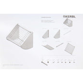 Kerbl Heuraufe mit Gitter Kerbl Heuraufe mit Gitter