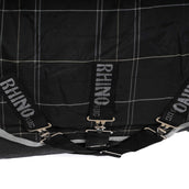 Rhino Wug Turnout Heavy Varilayer 450g Schwarz/Grau/Weiß-Karo & Grau Rhino Wug Turnout Heavy Varilayer 450g Schwarz/Grau/Weiß-Karo & Grau