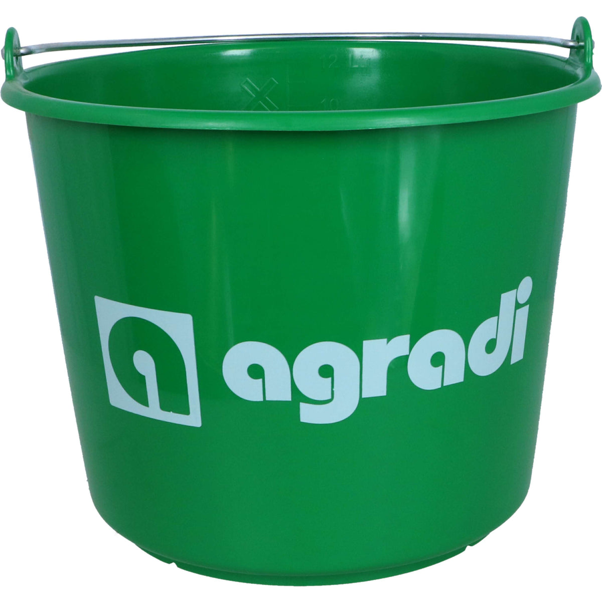 Agradi Eimer mit Logo Grün