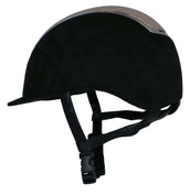 BR Reithelm Sigma Microfaser mit Glitzer Top VG1 Schwarz/Rose BR Reithelm Sigma Microfaser mit Glitzer Top VG1 Schwarz/Rose