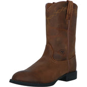 Ariat Westernstiefel Heritage Roper Woman's Braun Ariat Westernstiefel Heritage Roper Woman's Braun