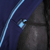 Riding World Fleecedecke Combo Navy/Blau Riding World Fleecedecke Combo Navy/Blau