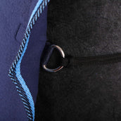 Riding World Ausreitdecke Fleece Navy/ Hell Blau Riding World Ausreitdecke Fleece Navy/ Hell Blau