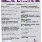Hilton Herbs Hoof & Health Hilton Herbs Hoof & Health