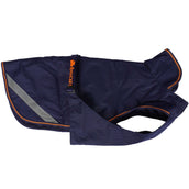 Bucas Therapy Dog Rug Navy Orange Bucas Therapy Dog Rug Navy Orange