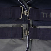 EQUITHÈME Turnout Rug Tyrex 600D 150g Navy/Grau Dots EQUITHÈME Turnout Rug Tyrex 600D 150g Navy/Grau Dots