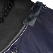 EQUITHÈME Turnout Rug Tyrex 600D 150g Navy/Grau Dots EQUITHÈME Turnout Rug Tyrex 600D 150g Navy/Grau Dots