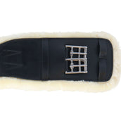 Premiere Dressurgurt Bayonne Schwarz/Naturell Premiere Dressurgurt Bayonne Schwarz/Naturell