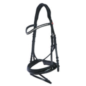 Kieffer Trense Comfort Paris Englischen Nasenriemen mit Sperriemen Schwarz Kieffer Trense Comfort Paris Englischen Nasenriemen mit Sperriemen Schwarz