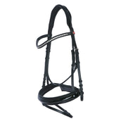 Kieffer Trense Comfort Paris Englischen Nasenriemen mit Sperriemen Schwarz Kieffer Trense Comfort Paris Englischen Nasenriemen mit Sperriemen Schwarz