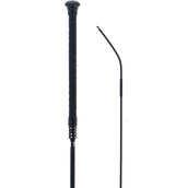 Kieffer Dressurgerte Ledergrip, Nylon Schwarz Kieffer Dressurgerte Ledergrip, Nylon Schwarz