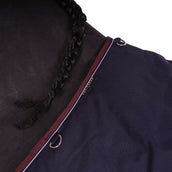 EQUITHÈME Outdoordecke Tyrex 1200D 150g Navy/Bordeaux EQUITHÈME Outdoordecke Tyrex 1200D 150g Navy/Bordeaux